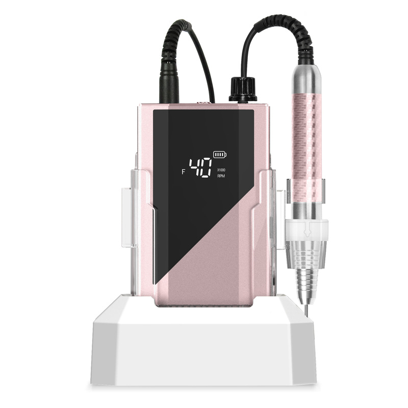 国境を越えた新しいブラシレスネイルポリッシャー磁気充電ベースポータブルプロフェッショナル電動ネイルリムーバー|undefined
