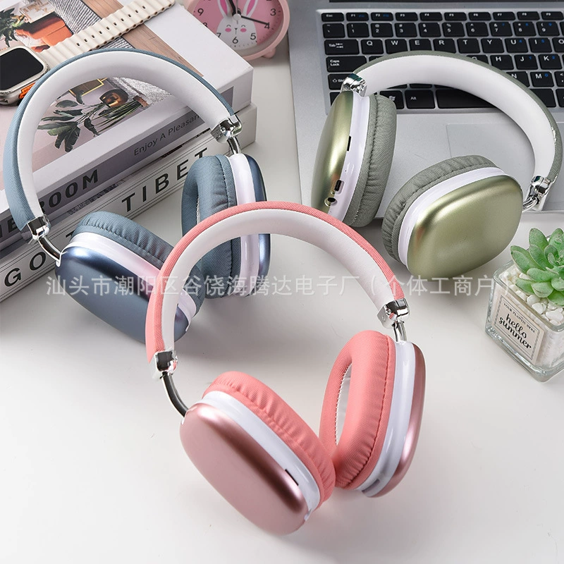 Новая накладная Bluetooth-гарнитура Huaqiangbei для компьютерных игр и киберспорта, Hi-Fi стерео, беспроводная