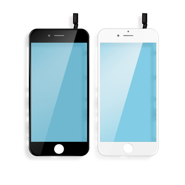 One-piece cover OCA with bracket is suitable for Apple 6G/6P/6S/6SP/7G/7P mobile phone cover