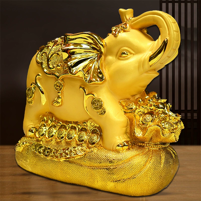 Piggy bank, bar, decorations for living room, elephant, water absorbent, home decor, Birthday gift