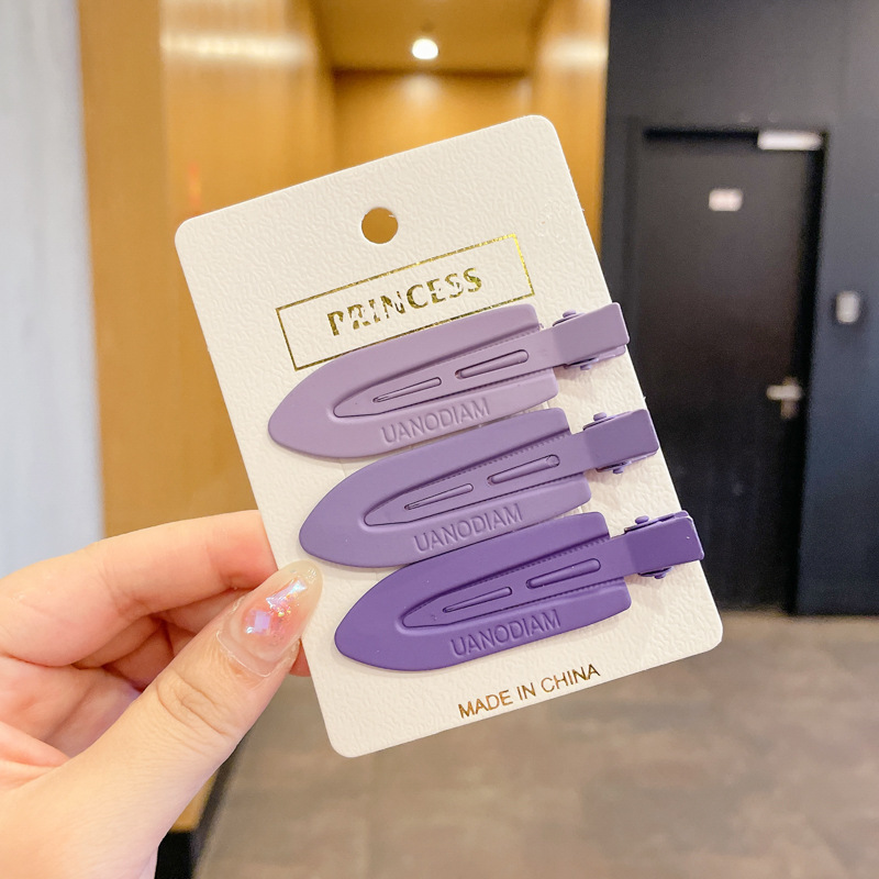 ネット赤洗顔化粧髪クリップ無痕髪カード砕髪前髪クリップサイドクリップ女性韓国アヒル口クリップ一字クリップ