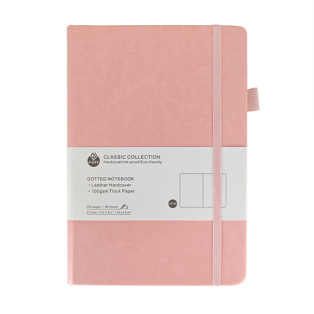 Cuaderno de alta cara Amazon A5 cuaderno de oficina de negocios cuaderno de alta cara estudiantes cuaderno de mano cuaderno en stock