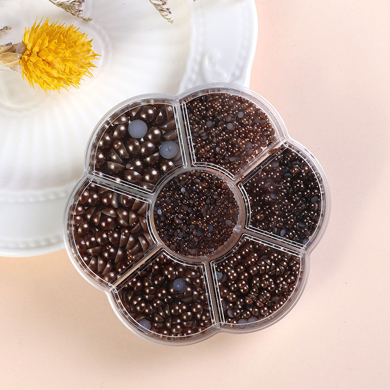 2023 perla manicura en línea explosión pequeña decoración de diamante mezclado fondo plano diamante nuevo superbrillo accesorios taladrador de uñas