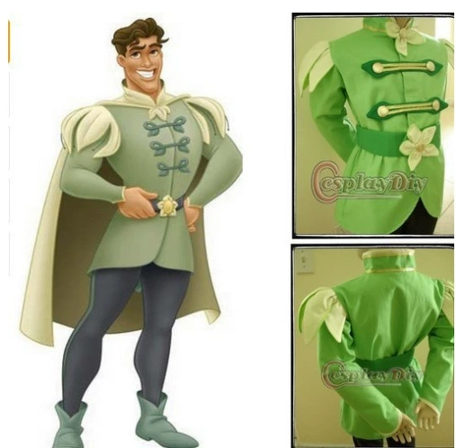 Лягушка принц Косплей этап спектакль Костюм Принца костюм