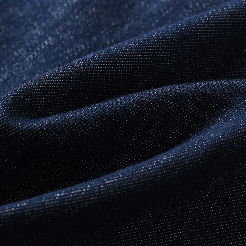 Демисезонно тёпл Long-sleeve, джинсовая мужская эластичная куртка, плюс размер, оверсайз