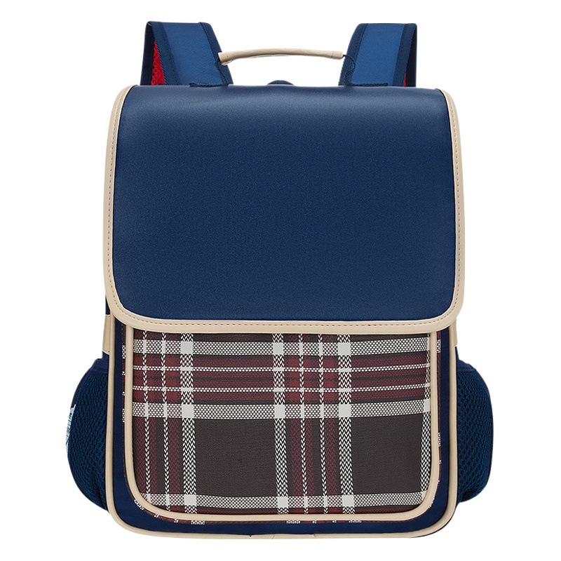 Kindergarten Backpacks Customized with Printed Logo, Double-Shoulder British Style for Boys and Girls, New Children's Backpacks