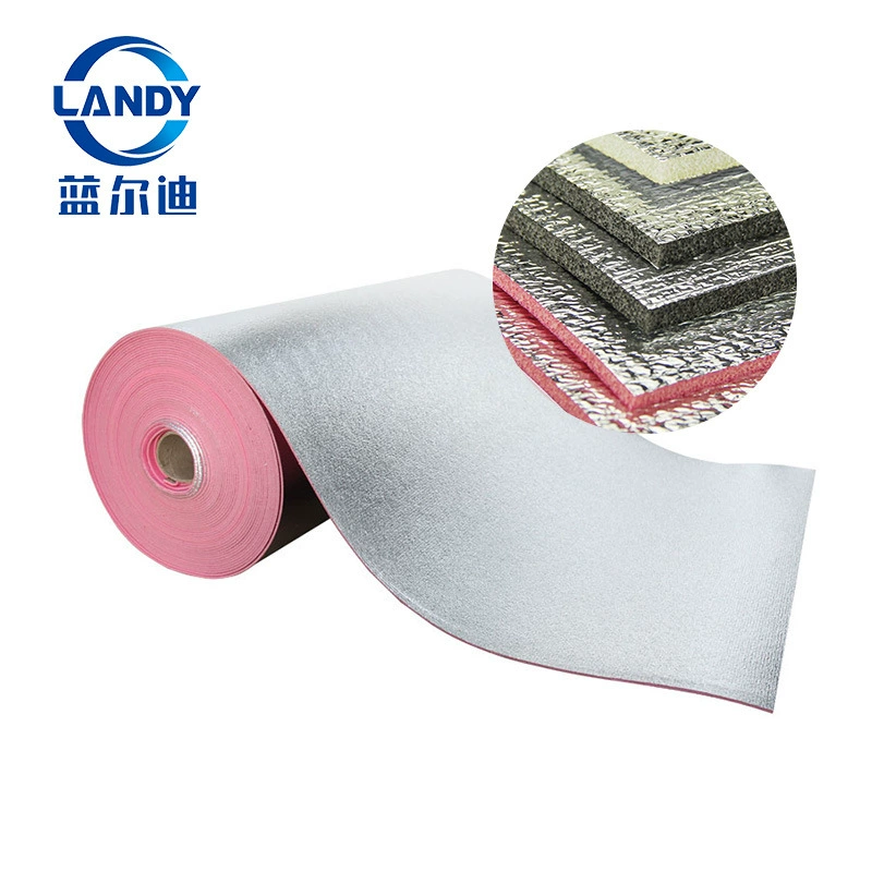 Теплоизоляция здания и звукоизоляционный материал огнеупорный огнестойкий композитная Алюминиевая Фольга XPE Вилла стальная конструкция кровельная стена влагостойкая