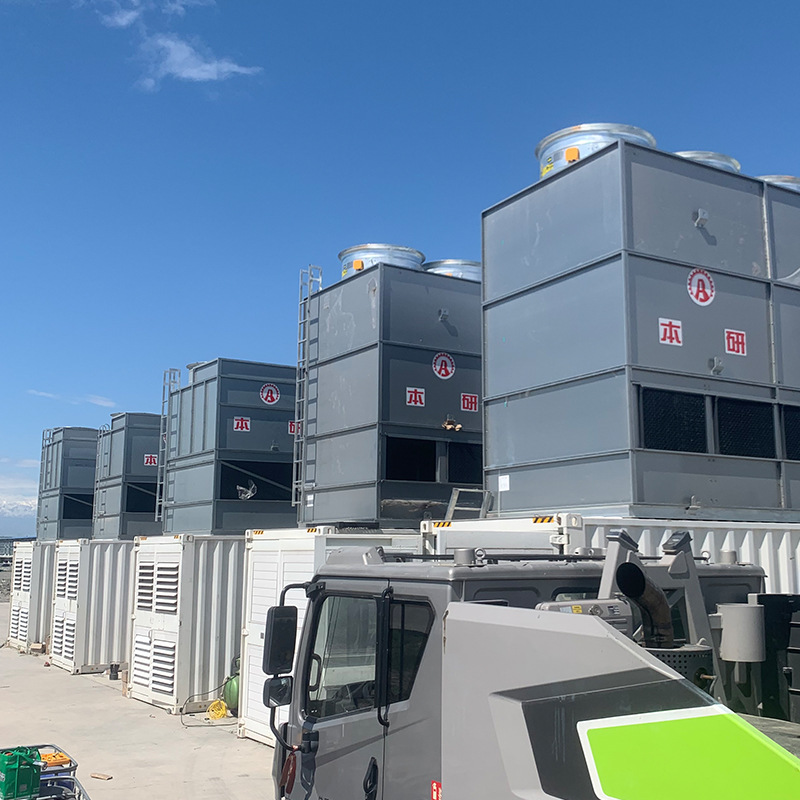 本研闭式逆流冷却水塔干湿联合冷却塔可多台联合交钥匙工程