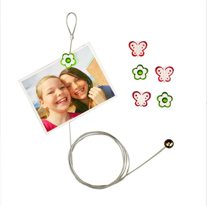 Ins-Style Magnetic Photo Lanyard, Wall-Mounted Creative Decorative Rope, No-Punch Photo Clip, Simple Home Decor Ins-Style Magnetic Photo Lanyard, Wall-Mounted Creative Decorative Rope, No-Punch Photo Clip, Simple Home Decor