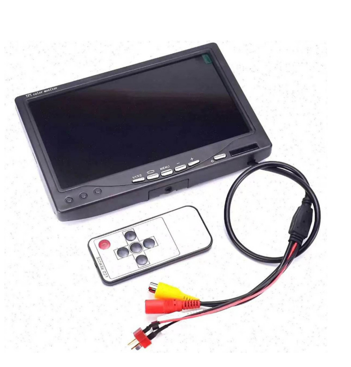 7inch High-definition mini portable VGA HDMI small TV desktop monitor for home and car use