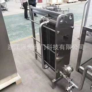 QGBR型卫生级豆浆板式换热器,豆浆板式热交换器,豆浆板式冷却器