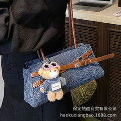 腋下包女2025新款高级感洋气女士夏季百搭小众设计单肩手提法棍包