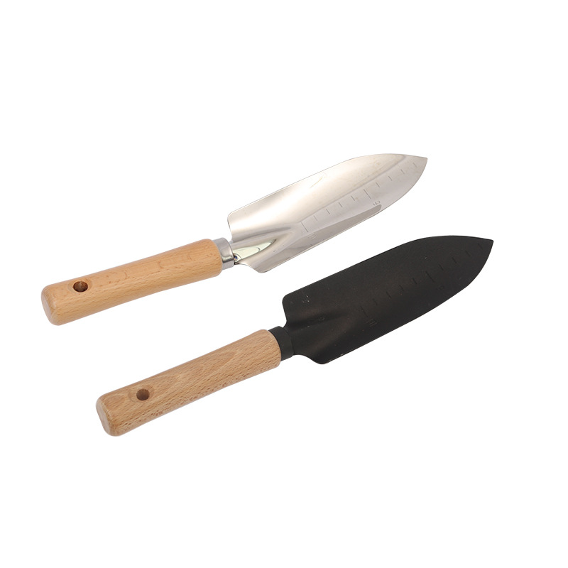 Mar herramientas de conducción de acero inoxidable 11 piezas traje de jardín al aire libre azada flor pala de plantación de flores maceta de jardinería de doble uso rastrillo de azada