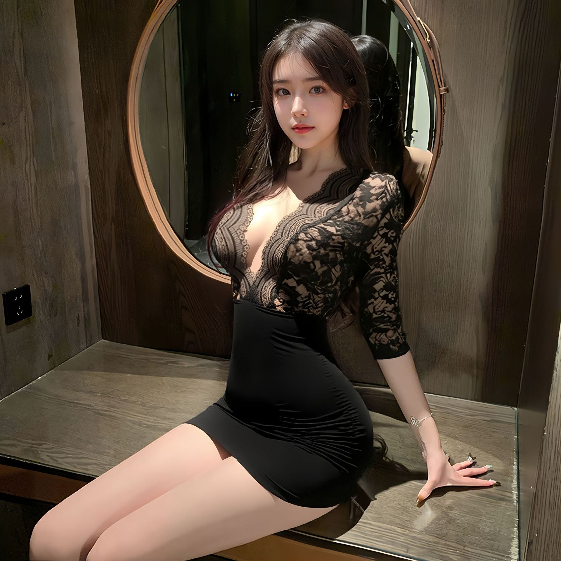 Sexy Lingerie Sexy Office Ol Uniform Temptation Role Play Passion Free Hip Skirt Lace Suit for Women