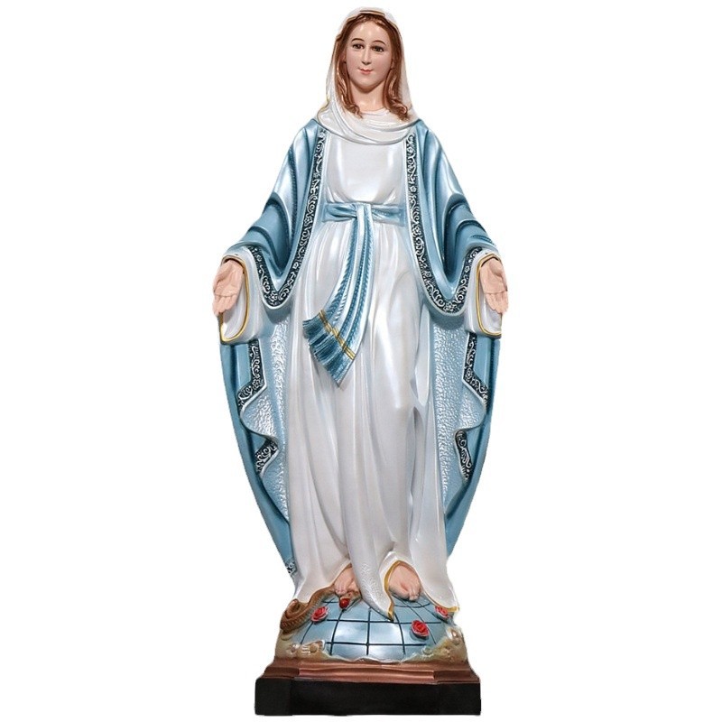 Posta gratuita 120cm decoración de estatuas de la familia de la decoración de regalos de la sala de estar
