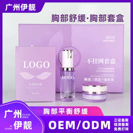 胸部平衡美容院套盒 草本养护套装散结美胸