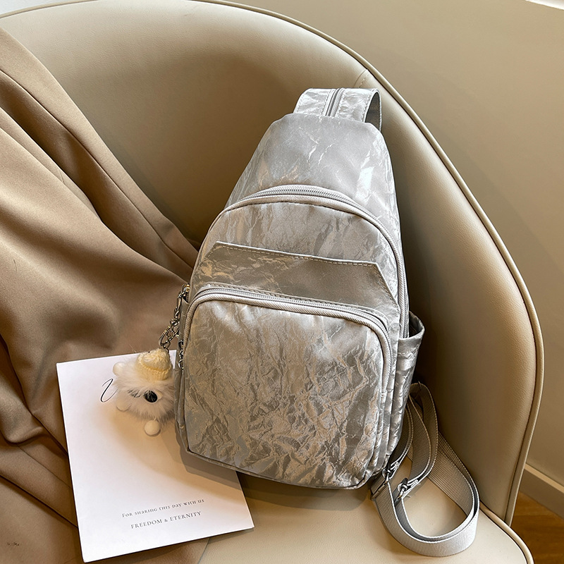 2024 nueva moda multifuncional multifuncional mochila casual pequeña para mujeres tres bolsas de pecho ligeras bolsas de hombro multicapa