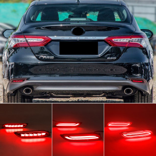 Suitable for Toyota 18-23 Eighth-generation Camry Rear Bumper Lights, Rear Fog Lights, Brake Lights, Flowing Water Turn Lights