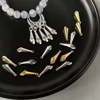 Подвеска из оловянины с электрофорезом маленький рог diy аксессуар древний стиль встряхивания волос с кисточками Материал ручной работы