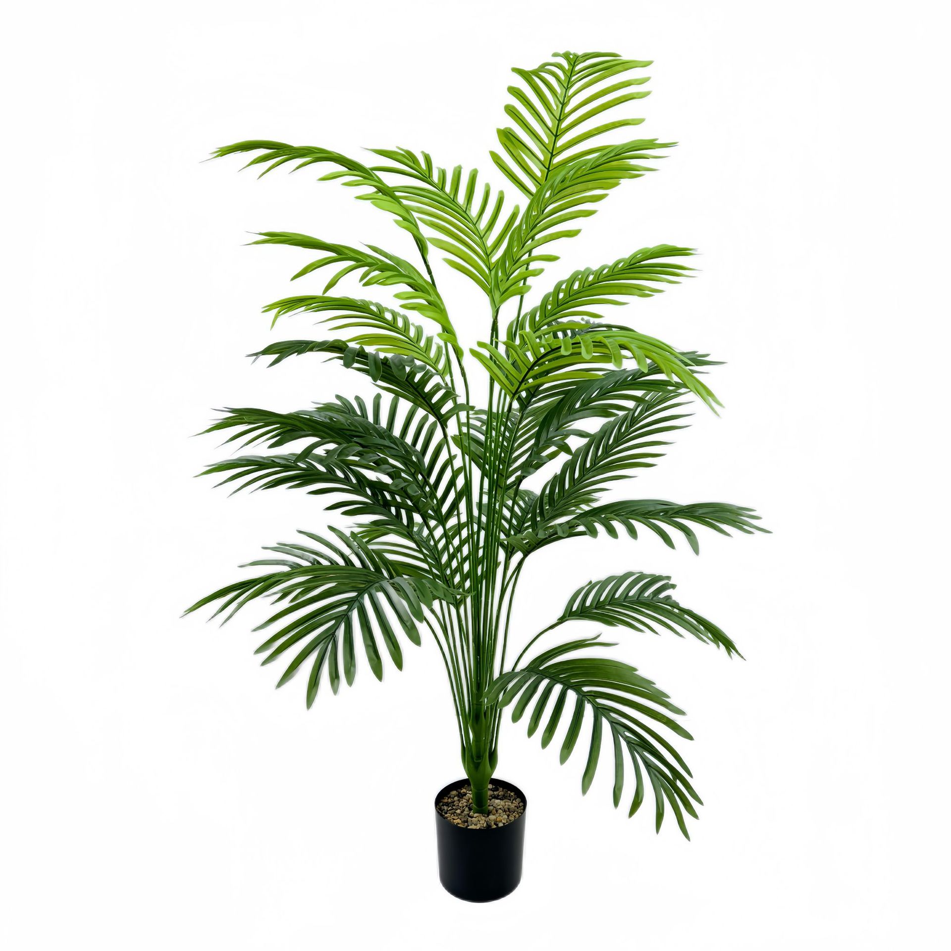 Decoración transfronteriza a gran escala Decoración de girasol de cola suelta Simulación de paisajismo interior Ventilador de planta Combinación de hojas de girasol Simulación de paisajismo de plantación verde