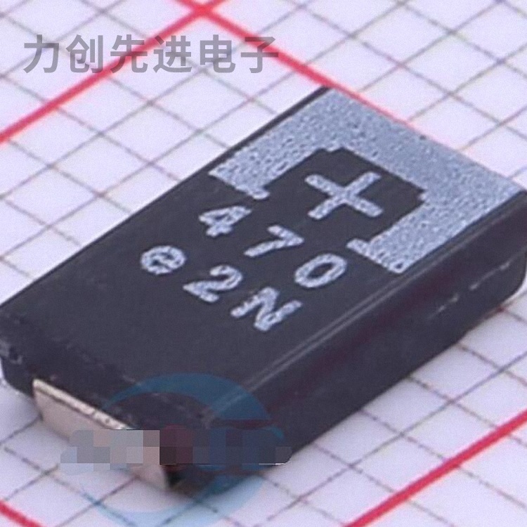 2R5TPE470MC 参数 470uF ±20% 2.5V 钽电容