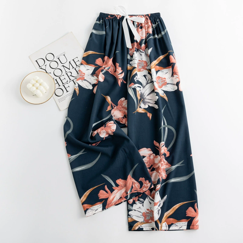 (Cross-border trading), summer thin comfortable cartoon trousers, oversize