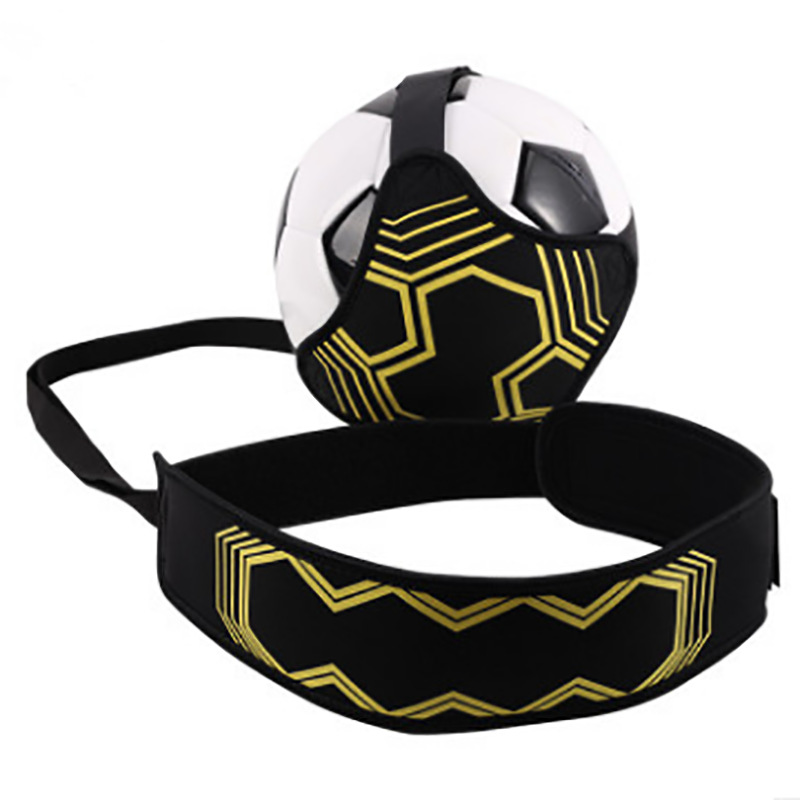 Transfronterizo en stock popular fútbol voleibol entrenamiento equipo auxiliar elástico swing Correa bolsa de bola profesional dispositivo de control de la bola