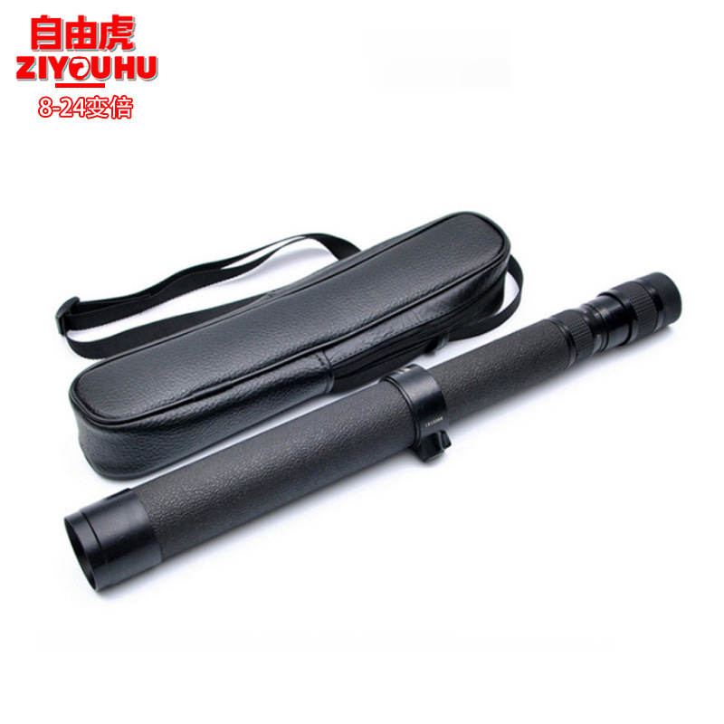 ZIYOUHU外贸热销 8-24X40变倍单筒高清望远镜 旅游演唱会观察镜