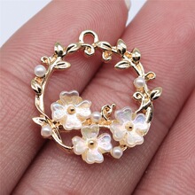 23x23mm 2.5g KC��ɫ DIY�Ͻ�Ҽ����ο羳�����ֱ�� ������׹