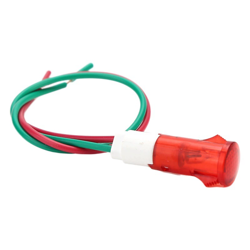 Индикатор питания 10 мм с проводом MDX11A водонагреватель/морозильник/дезинфекционный Шкаф Рабочий индикатор карточного типа