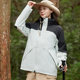Winter Outdoor Three-in-One Jacket Two-Piece Set for Men and Women Couple Mountaineering Overalls Casual Autumn and Winter Warm Jacket