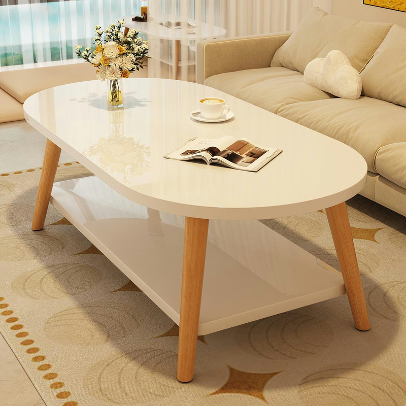 Coffee Table Living Room Home Small Apartment Simple Modern Bedroom Rental Room Low Table Balcony Tea Table Simple Small Table