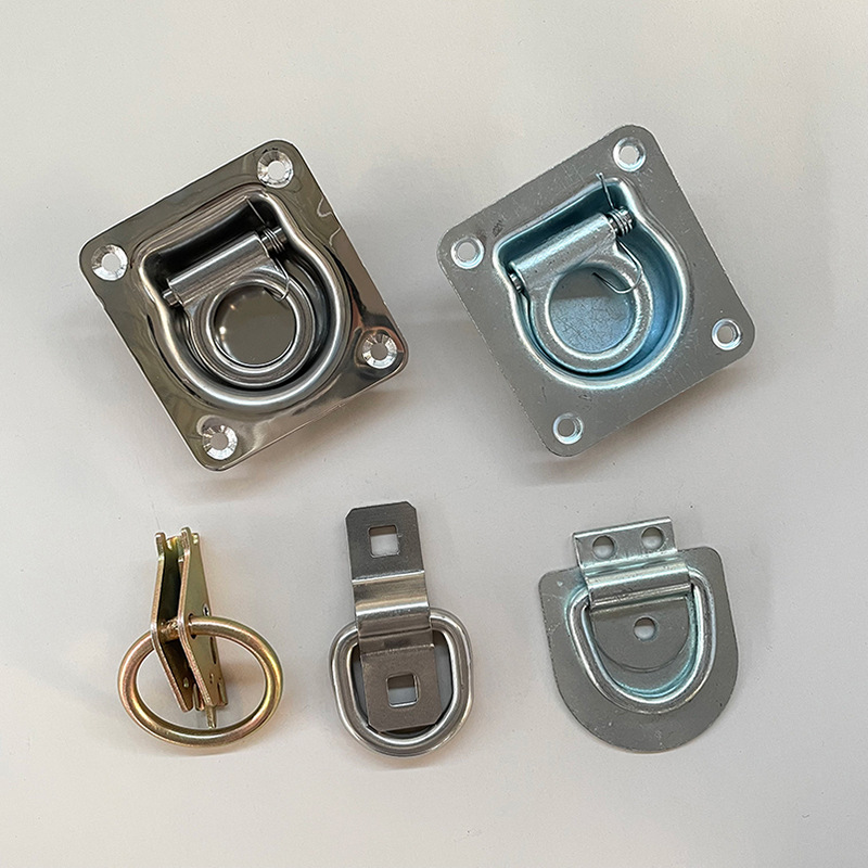 车厢地板钩集装箱捆绑卧环拉扣货车固定拉环箱车拉绳环勾改装配件