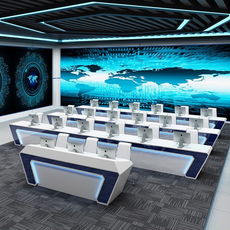 Training Table, Conference Table, Monitoring Station, Curved Command Center, Dispatch Station, Control Station, Multimedia Workstation, Computer Desk