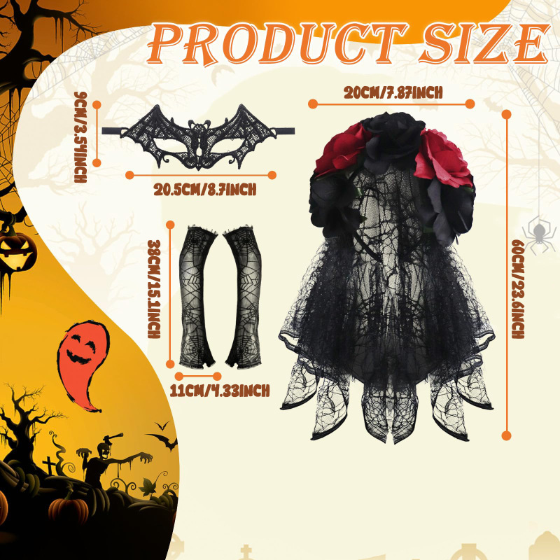 D シリーズ ハロウィン ホットセール 1980 年代 パーティー プロム レディース フィッシュネット Tシャツ ネオン ネックレス レース ヘアフープ m4|undefined