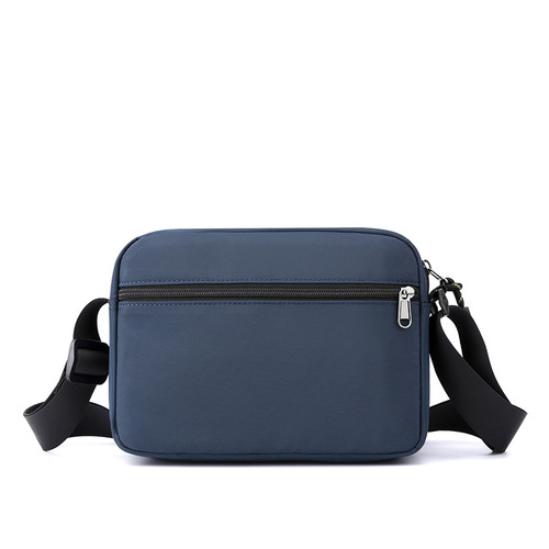 New Ooten Horizontal Multi-layer Men's Oxford Cloth Bag, Simple and Fashion, Single Shoulder Crossbody Bag, Outdoor Trend Bag 63738#