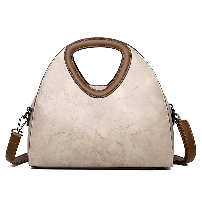 Bolso de las mujeres 2023 nuevo bolso retro europeo y americano nicho diseño Moda gran capacidad bolsa de mensajero