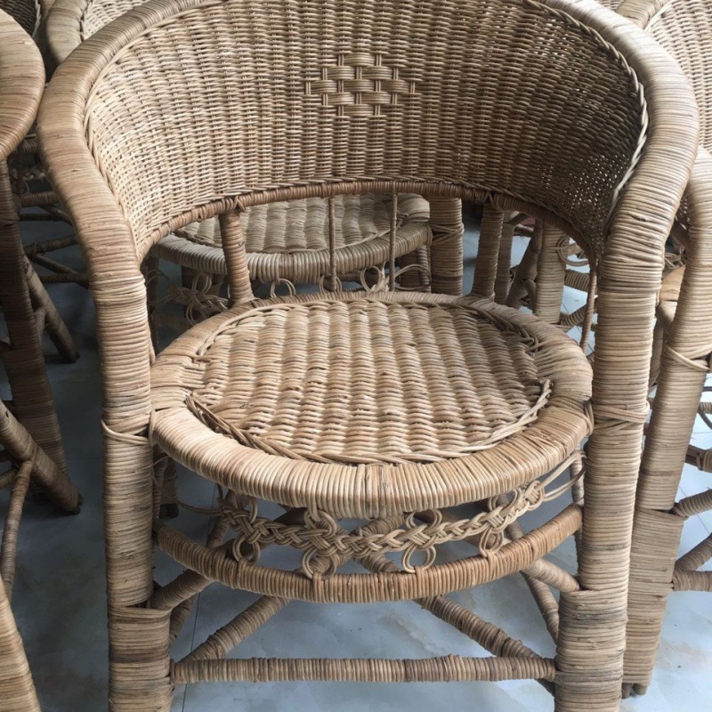 藤椅纯手工天然青藤椅电脑椅办公椅可开机打发票