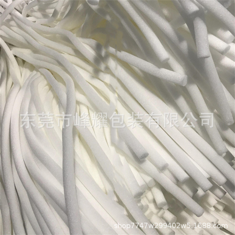 少数民族服饰帽子支撑辅料海绵棒 婴儿车用白色1m长海绵圆柱长条