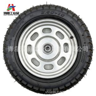 16 inch 3.50-10/3.00-10 rubber inflatable wheel electric car tire retreading cart tire