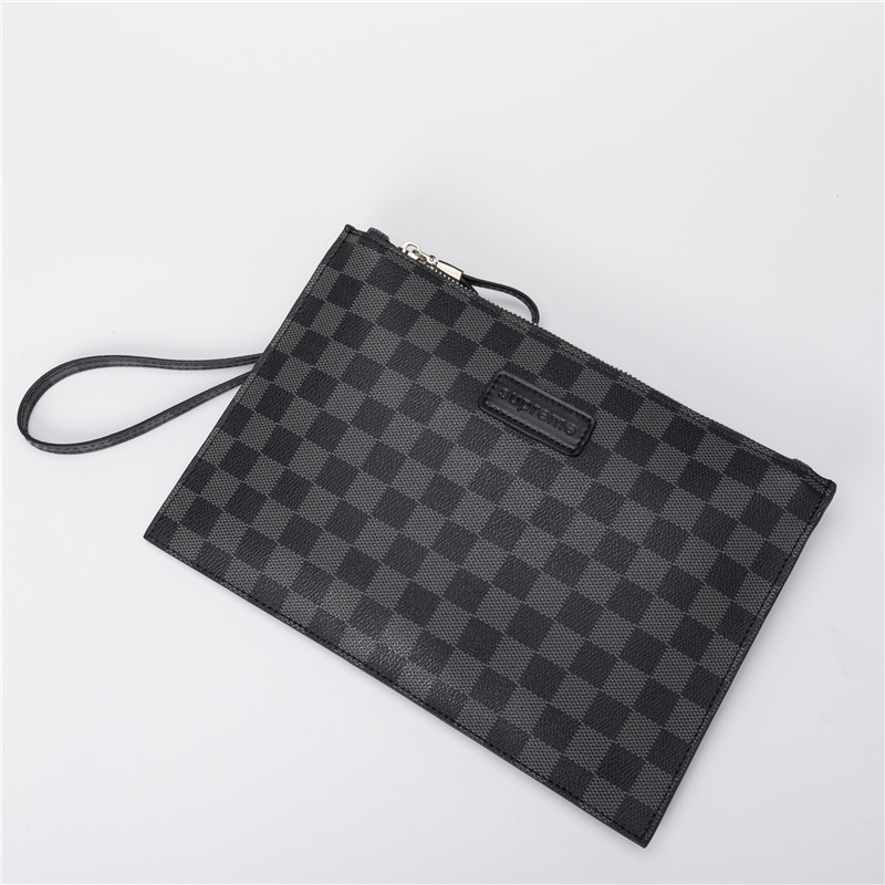 New Men's Handbags Genuine Leather Luxury Brand Clutch Bag Casual Handheld Bag Clutch Bag Envelope Bag Trendy