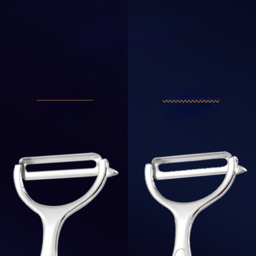 New stainless steel double-head peeler two-in-one fruit peeler potato and vegetable multifunctional grater melon grater