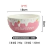 7 -inch strawberry noodle bowl deep powder