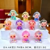 Small Luminous Bubble Beads for Little Girls [Mixed Hair]