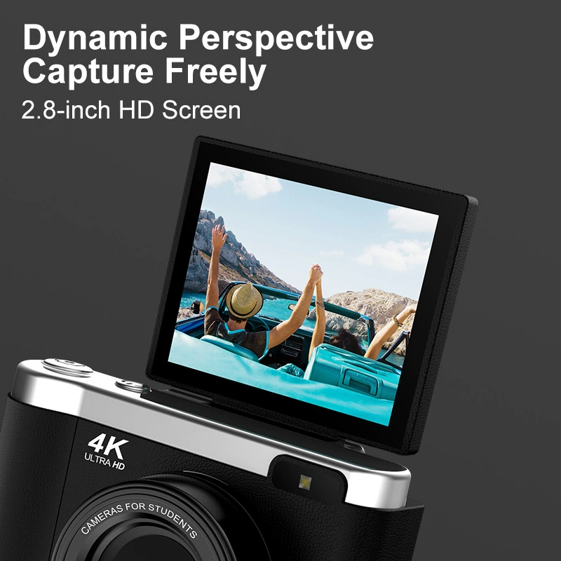 Digital camera for students, CCD variants, 32GB option, black/white/pink