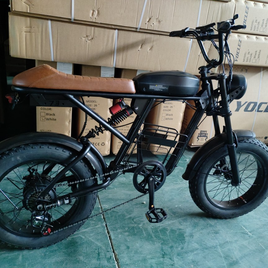 Dirt bike520 asistido eléctrico de nieve de playa SUPER73 motocicleta eléctrica de neumáticos gordos coche eléctrico image 3