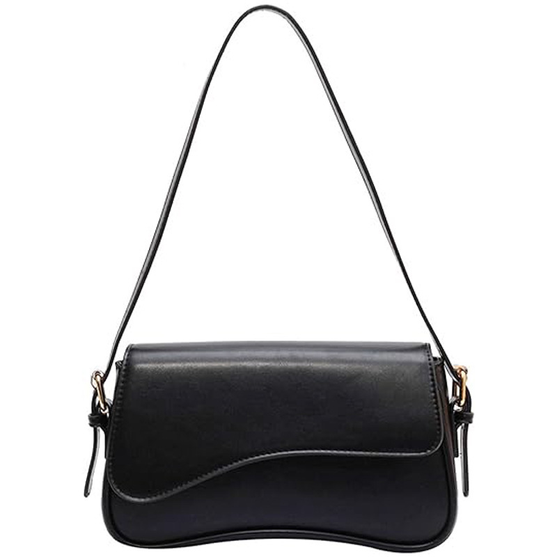 Women's Superior Shoulder Bag Faux Leather Tramp Handbag Clutch Bag Saddle Bag with Detaching Shoulder Strap