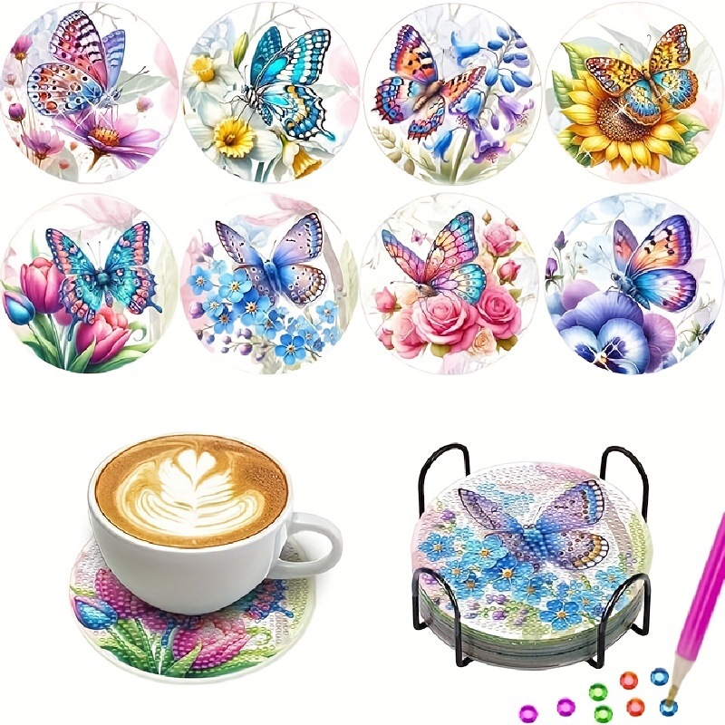 Transfronterizo para 5D pintura de diamantes artística cojín de taza creativo nuevo estilo de animación DIY pintura de diamantes decoración cojín de taza