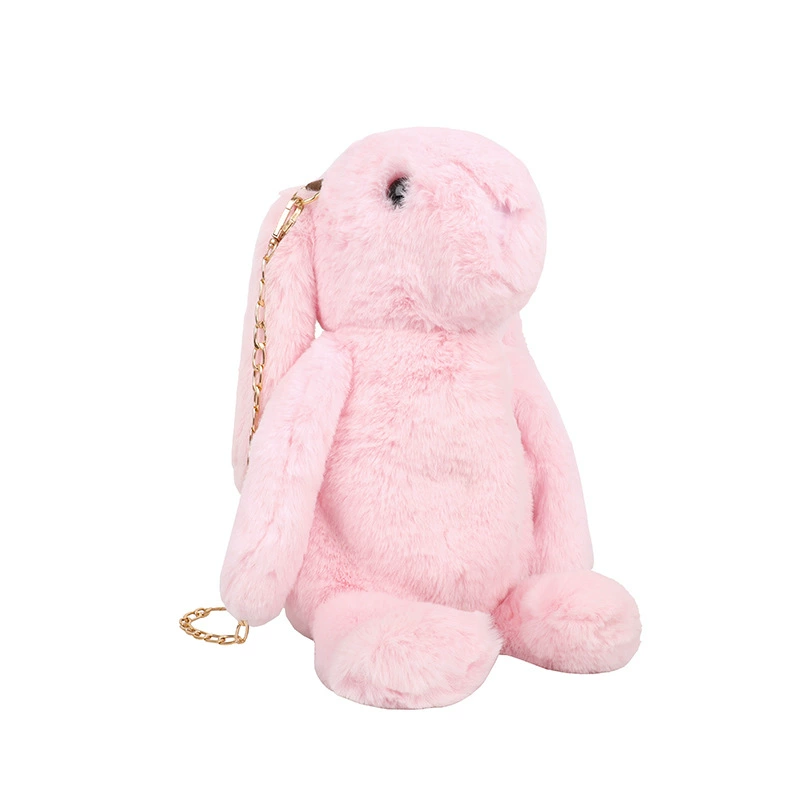 Plush rabbit, doll, shoulder bag, cute backpack, one-shoulder bag