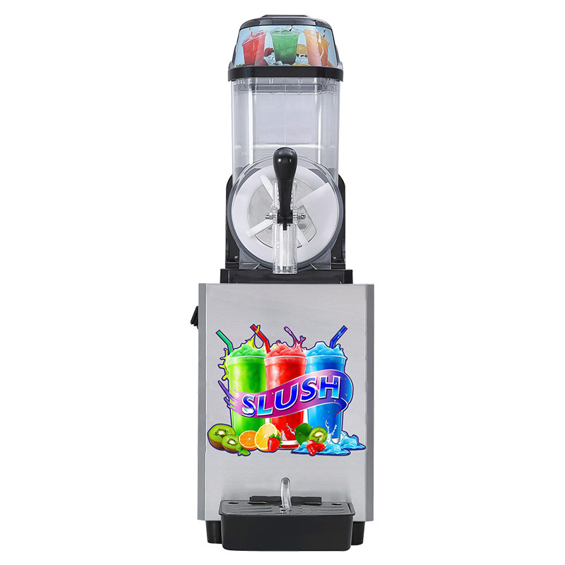 Máquina de Granizados Comercial de un Cilindro, Dos Cilindros, Tres Cilindros, Máquina para Derretir Nieve, Máquina de Smoothies, Máquina de Jugos, Máquina de Bebidas Frías, Máquina de Granizados